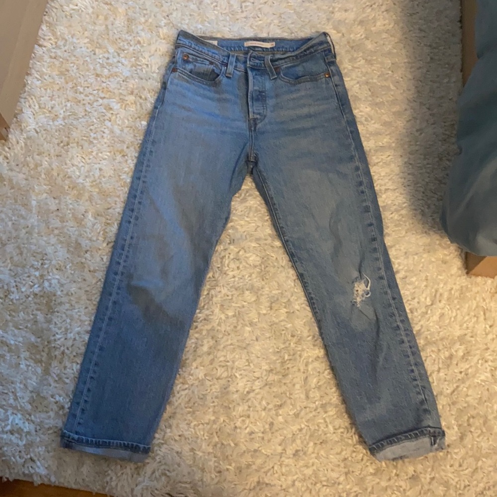 Levi’s wedgie straight jeans